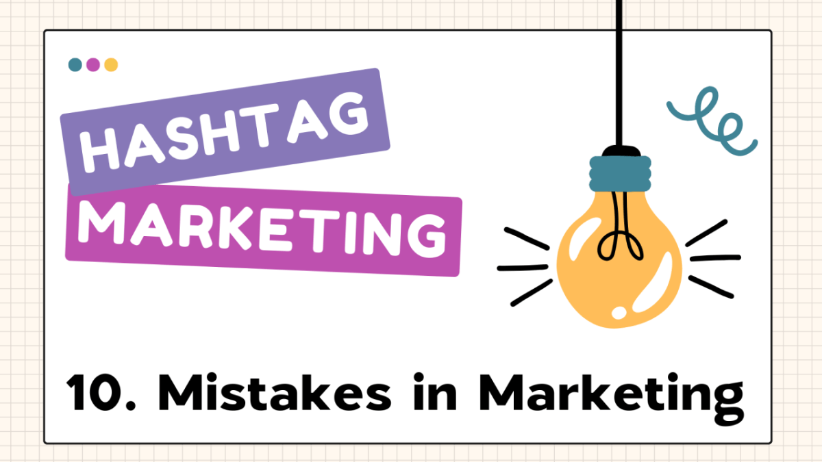 📖Mistakes in Marketing